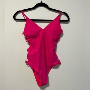 Aerie Vibrant Pink One Piece swimsuit